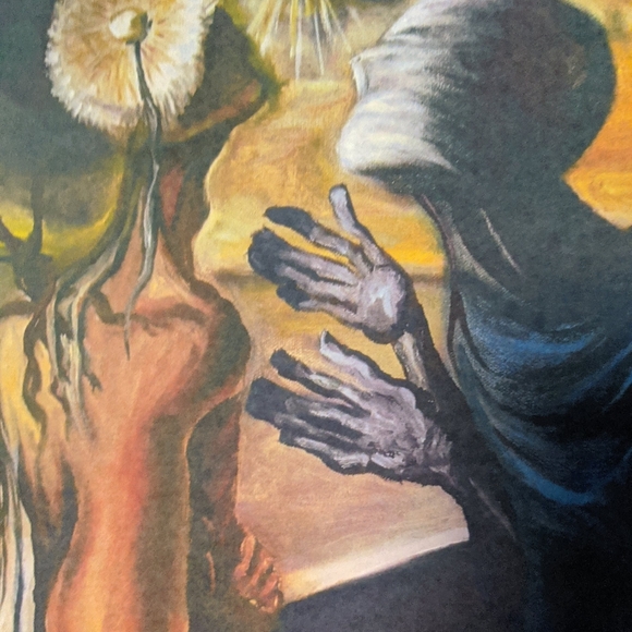 Print of Salvador Dali hand painted replica by Emily Jeab - Picture 4 of 4